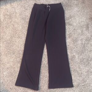 Vuori Sedona Wide-Leg Sweatpants - Charcoal
